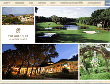 Tablet Screenshot of golfclubofamelia.com